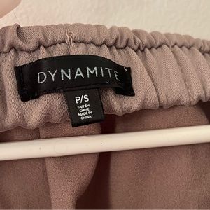 Dynamite small blouse off the shoulder